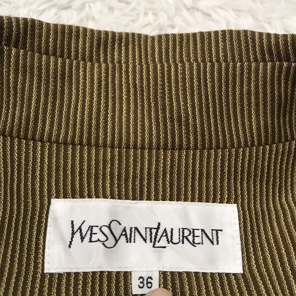 Vintage Vintage Yves Saint Laurent jacket Size US S / EU 44-46 / 1 - 18 Thumbnail