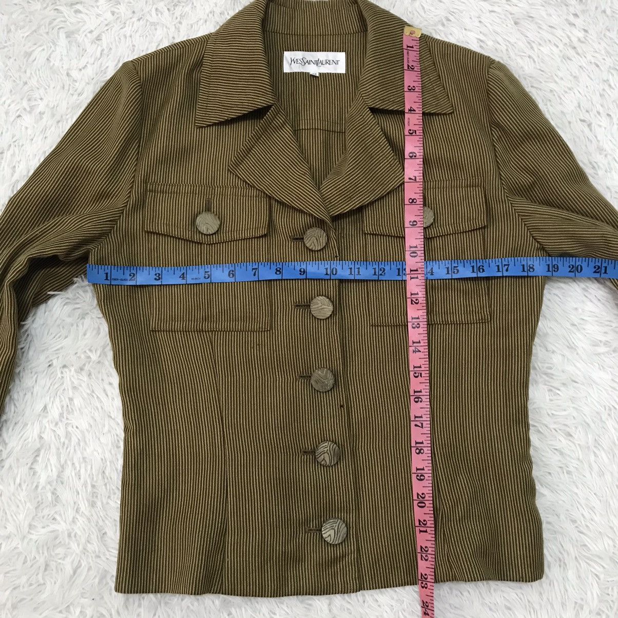 Vintage Vintage Yves Saint Laurent jacket Size US S / EU 44-46 / 1 - 14 Thumbnail