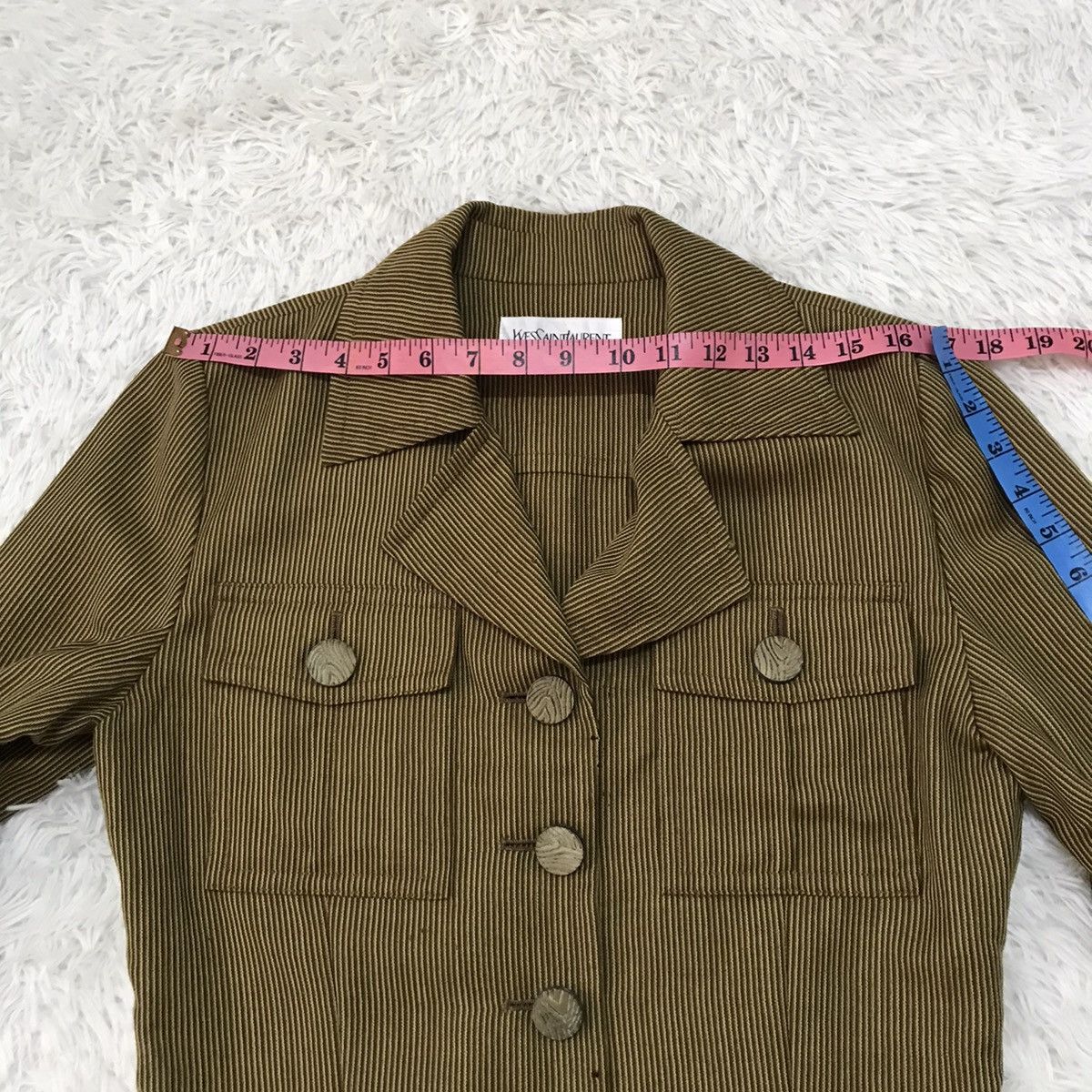 Vintage Vintage Yves Saint Laurent jacket Size US S / EU 44-46 / 1 - 15 Thumbnail