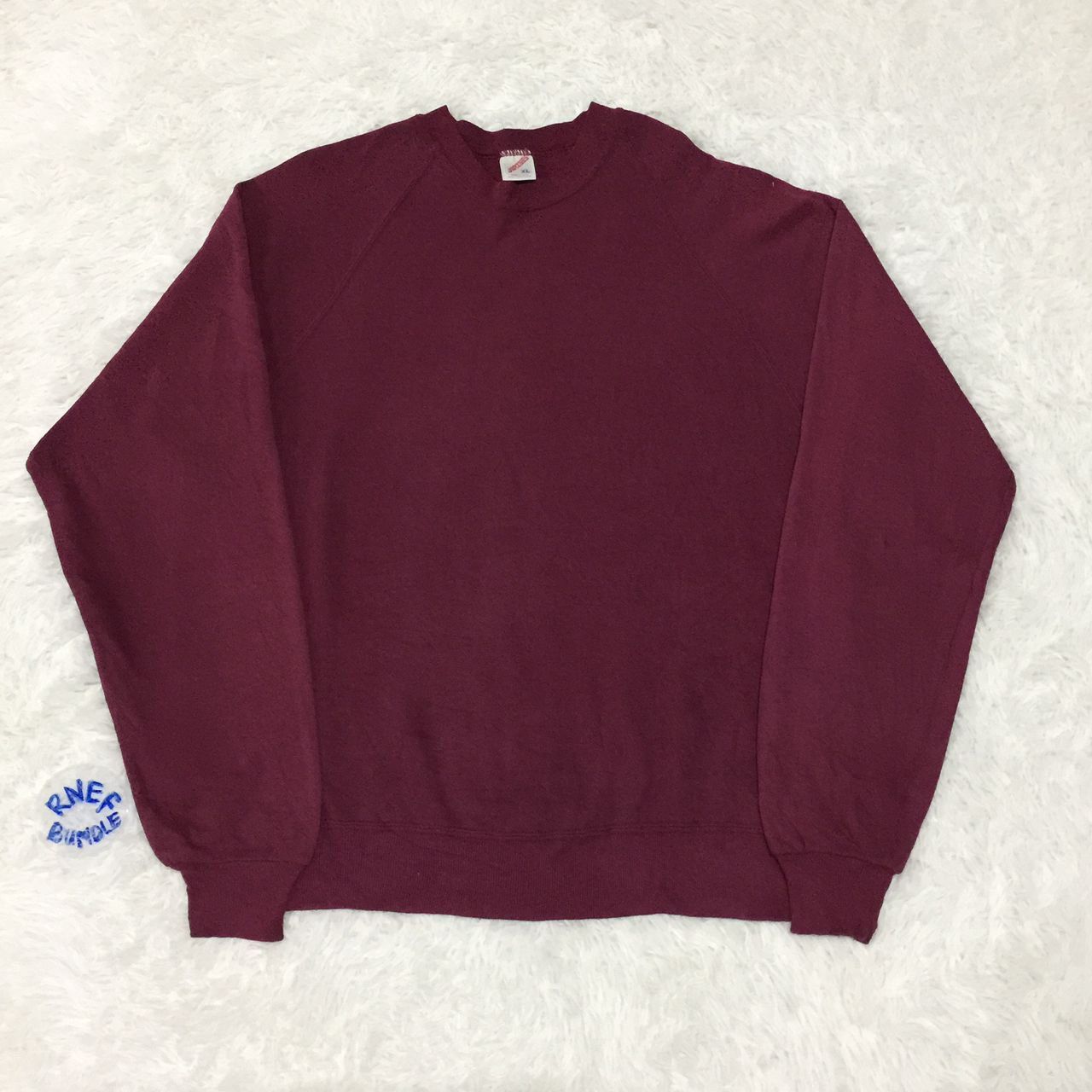 Jerzees Vintage Jerzees Plain Sweatshirt Made In Usa B19 Size US XL / EU 56 / 4 - 1 Thumbnail