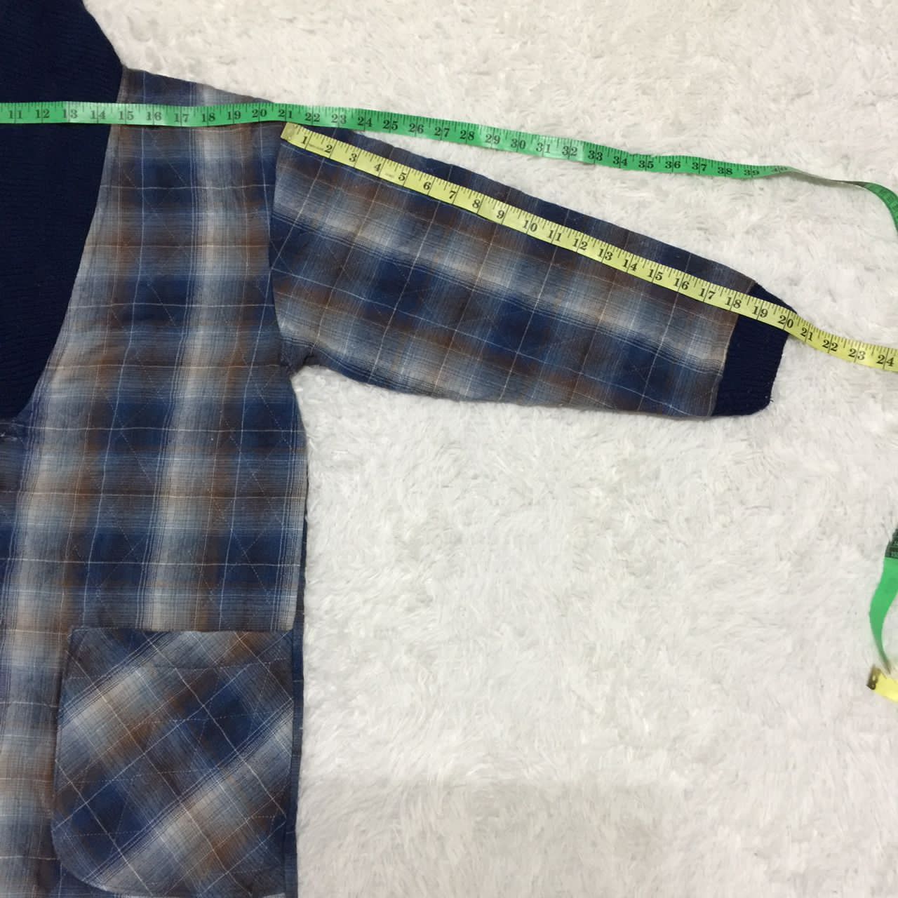 Japanese Brand Beg Well Quilted Shawl Collar Cardigan Made in Japan Size US M / EU 48-50 / 2 - 4 Thumbnail