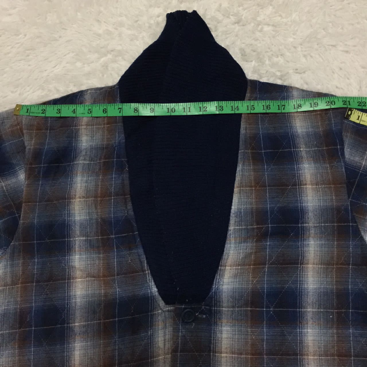 Japanese Brand Beg Well Quilted Shawl Collar Cardigan Made in Japan Size US M / EU 48-50 / 2 - 5 Thumbnail