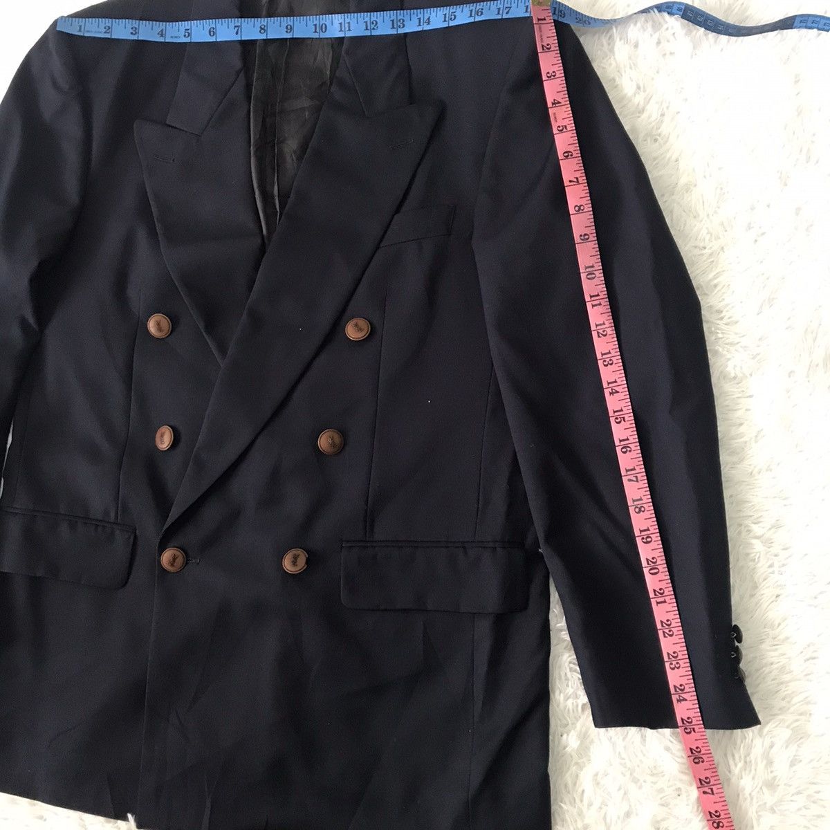 Vintage Yves Saint Lauren YSL coat blazer Size US L / EU 52-54 / 3 - 25 Thumbnail