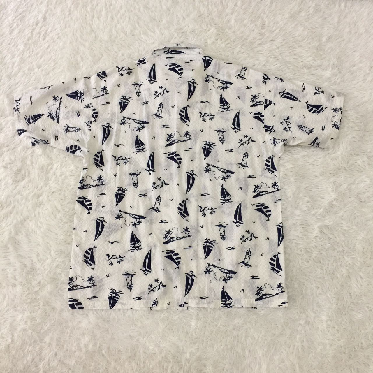 Japanese Brand Topvalu hawaii design shirt Size US L / EU 52-54 / 3 - 2 Thumbnail
