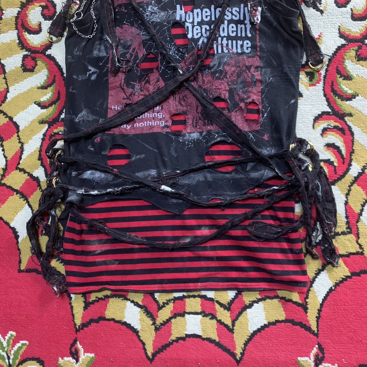 Japanese Brand × Seditionaries 💥SUPER RARE💥Anarchy By H.Naoto Bondage Harajuku Punk Shirt Size US S / EU 44-46 / 1 - 4 Thumbnail