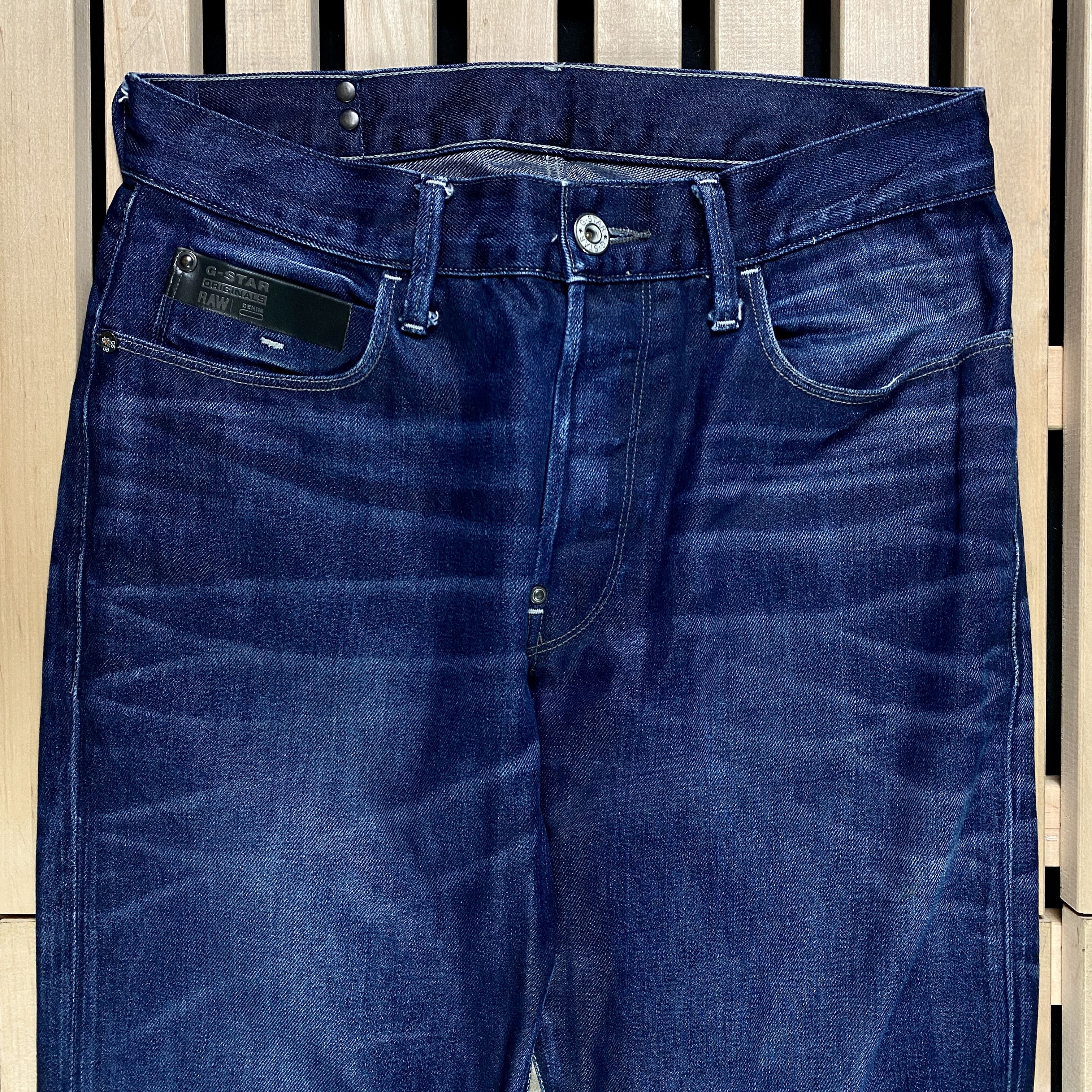 G-Star Mens Jeans G Star Raw Denim Size 30 Blue Blades Tapered Size US 30 / EU 46 - 2 Thumbnail