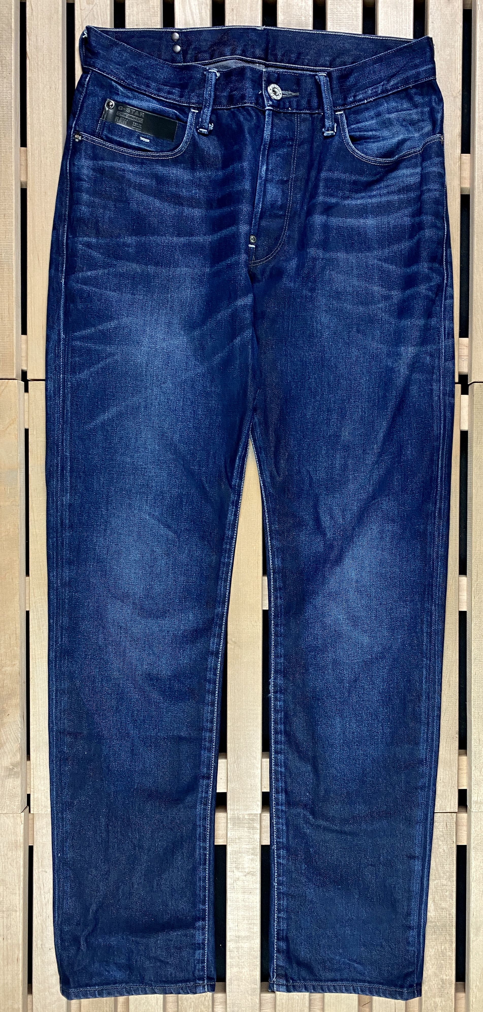 G-Star Mens Jeans G Star Raw Denim Size 30 Blue Blades Tapered Size US 30 / EU 46 - 1 Thumbnail
