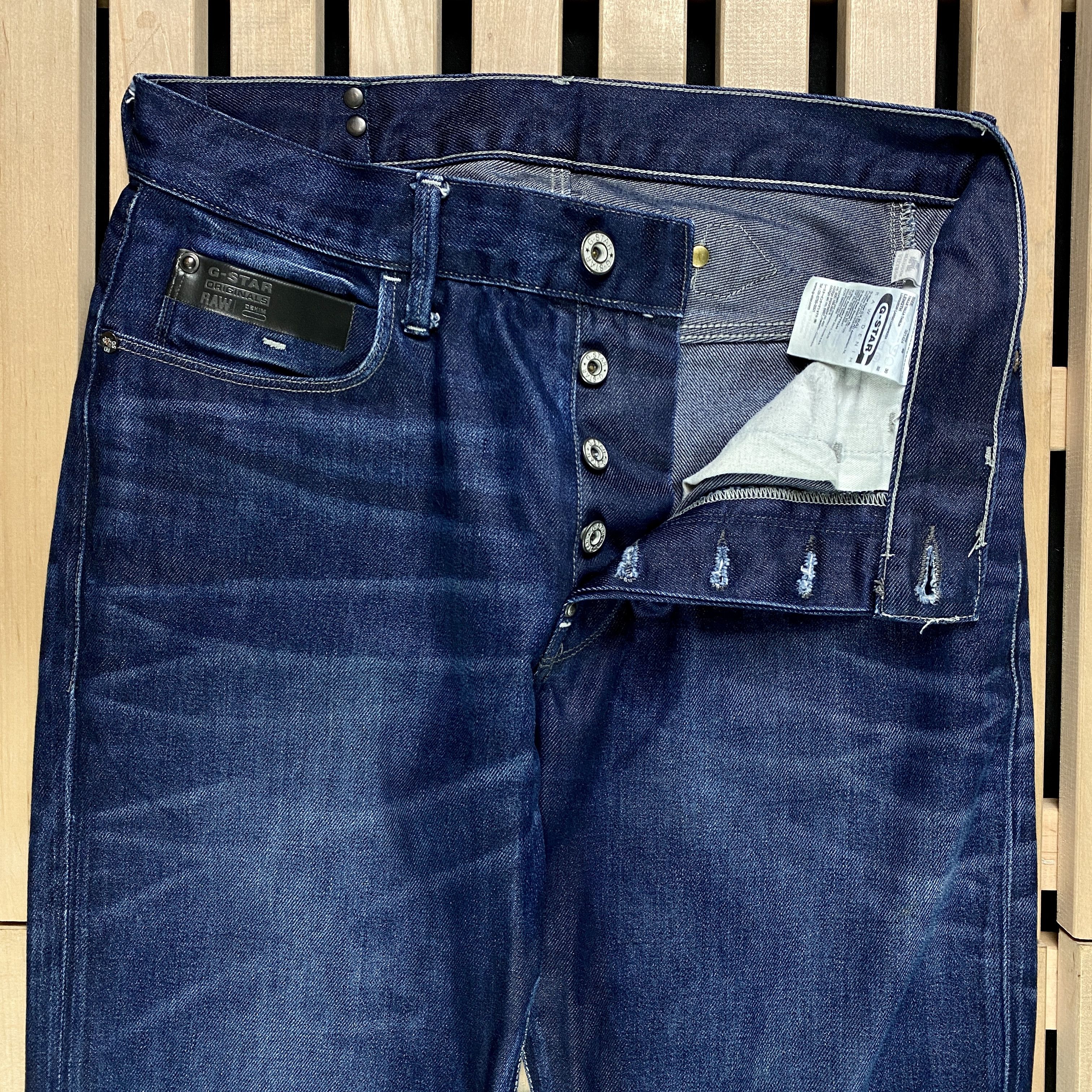 G-Star Mens Jeans G Star Raw Denim Size 30 Blue Blades Tapered Size US 30 / EU 46 - 4 Thumbnail