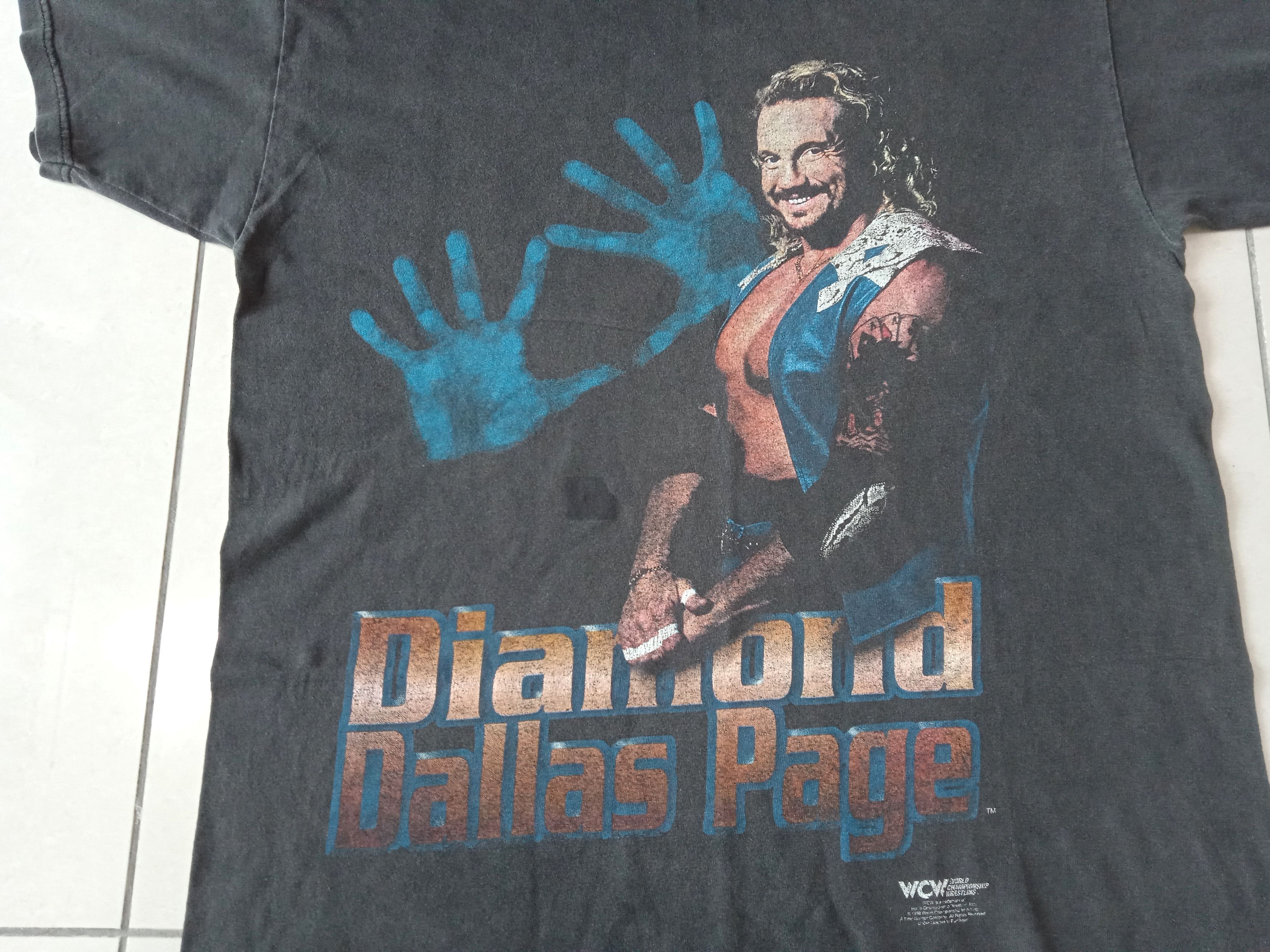 WWE Vintage WCW Diamond Dallas Page DDP 90s T Shirt Retro Size US L / EU 52-54 / 3 - 2 Thumbnail