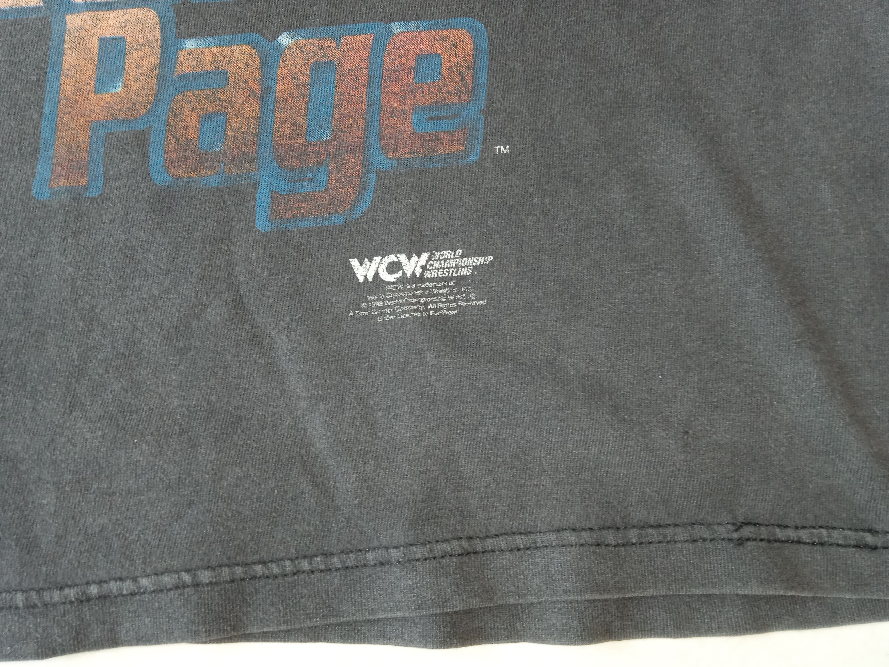 WWE Vintage WCW Diamond Dallas Page DDP 90s T Shirt Retro Size US L / EU 52-54 / 3 - 5 Thumbnail