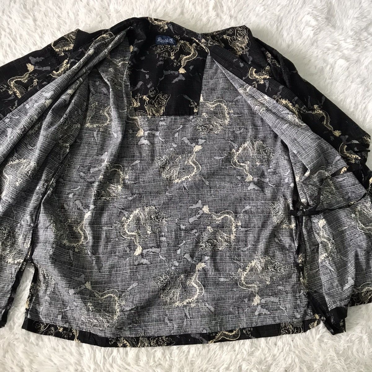 Japanese Brand Dragon printed kimono Size US XL / EU 56 / 4 - 11 Thumbnail
