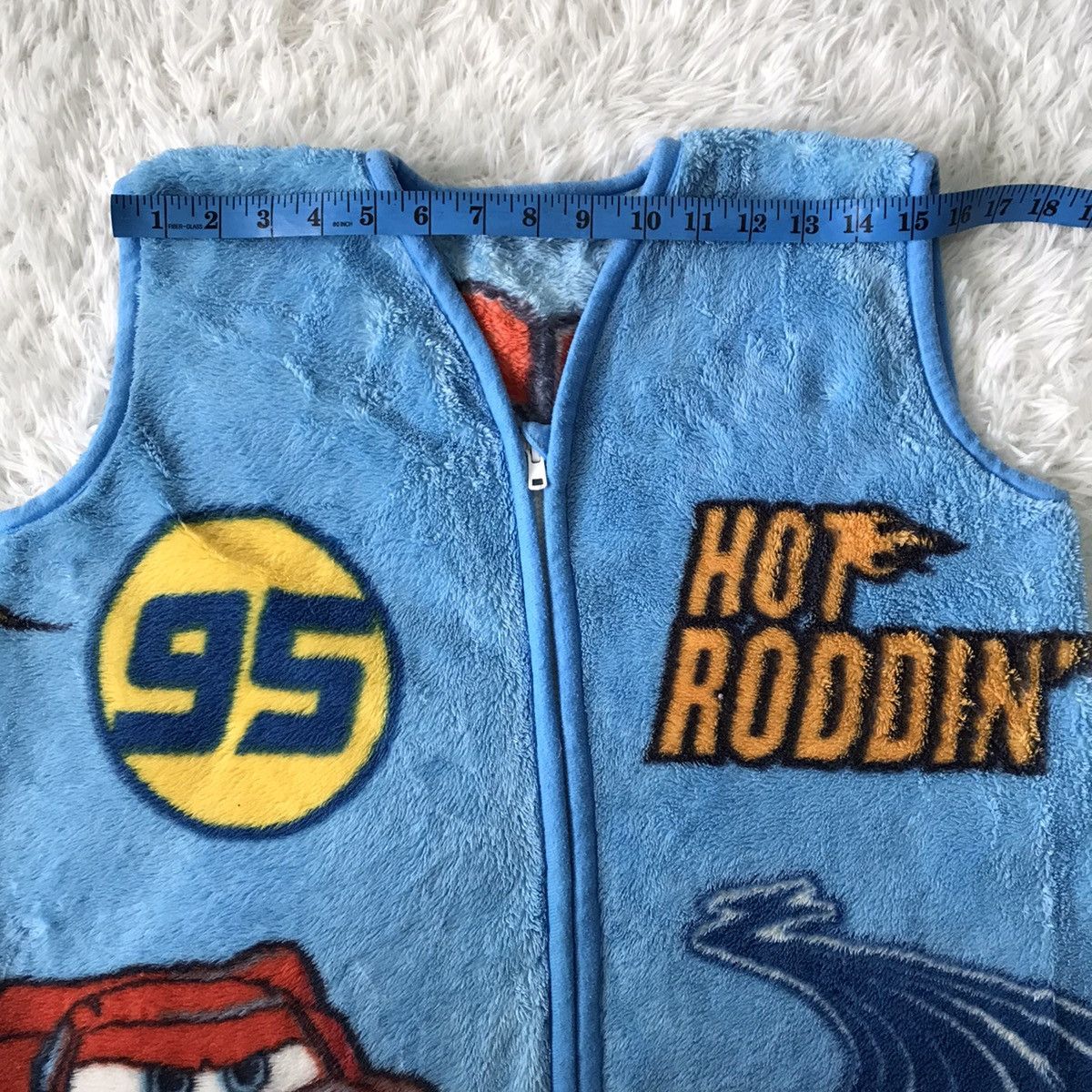 Cartoon Network × Japanese Brand Lightning Mcqueen fleece vest Size US S / EU 44-46 / 1 - 12 Thumbnail