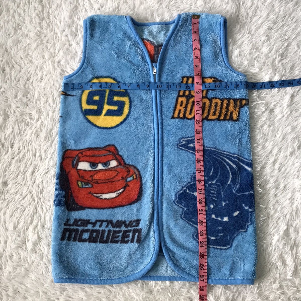 Cartoon Network × Japanese Brand Lightning Mcqueen fleece vest Size US S / EU 44-46 / 1 - 11 Thumbnail