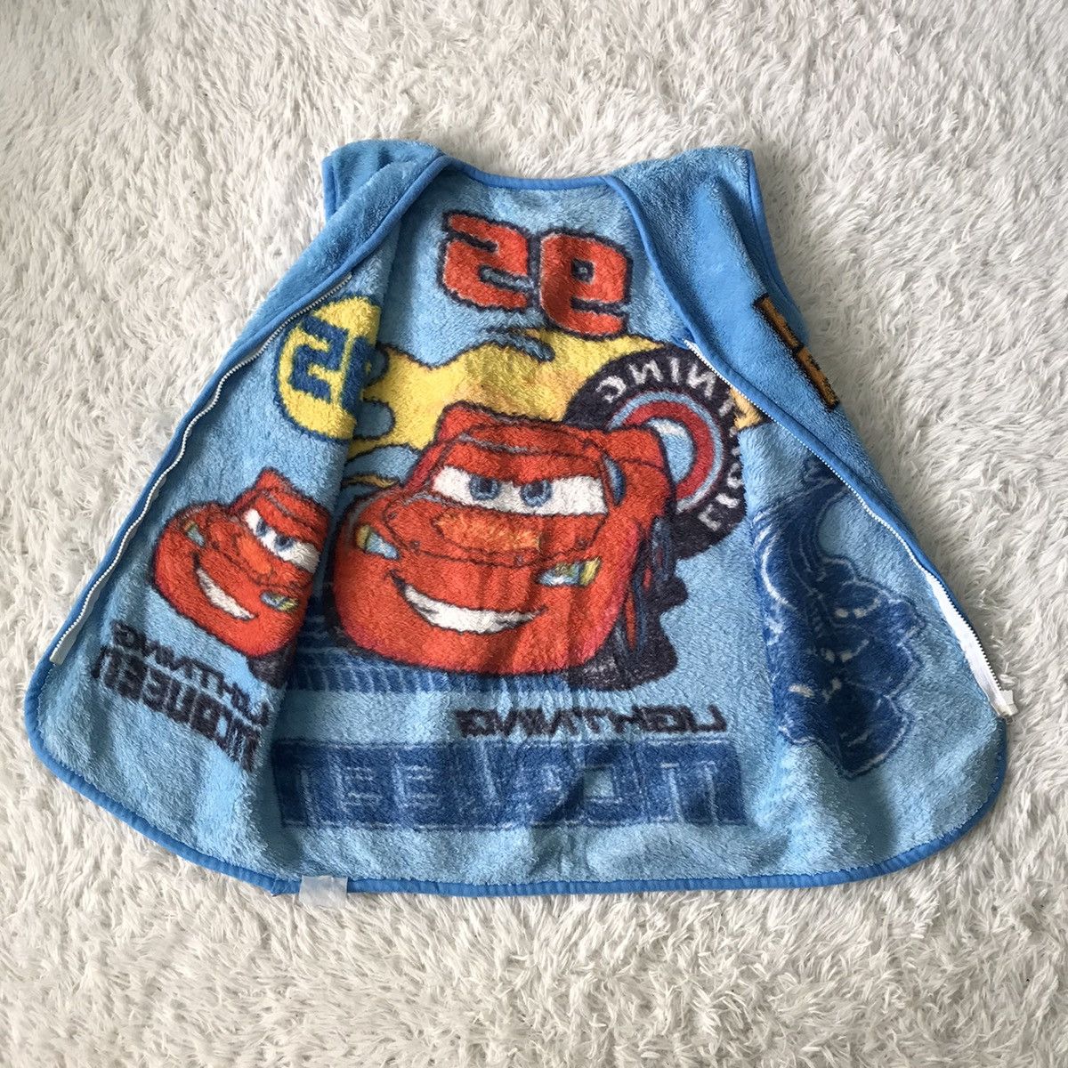 Cartoon Network × Japanese Brand Lightning Mcqueen fleece vest Size US S / EU 44-46 / 1 - 7 Thumbnail