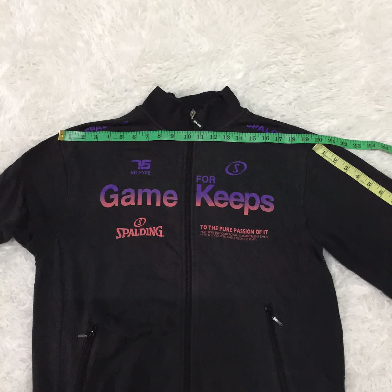 Spalding Spalding sweater zipper jacket Size US L / EU 52-54 / 3 - 5 Thumbnail