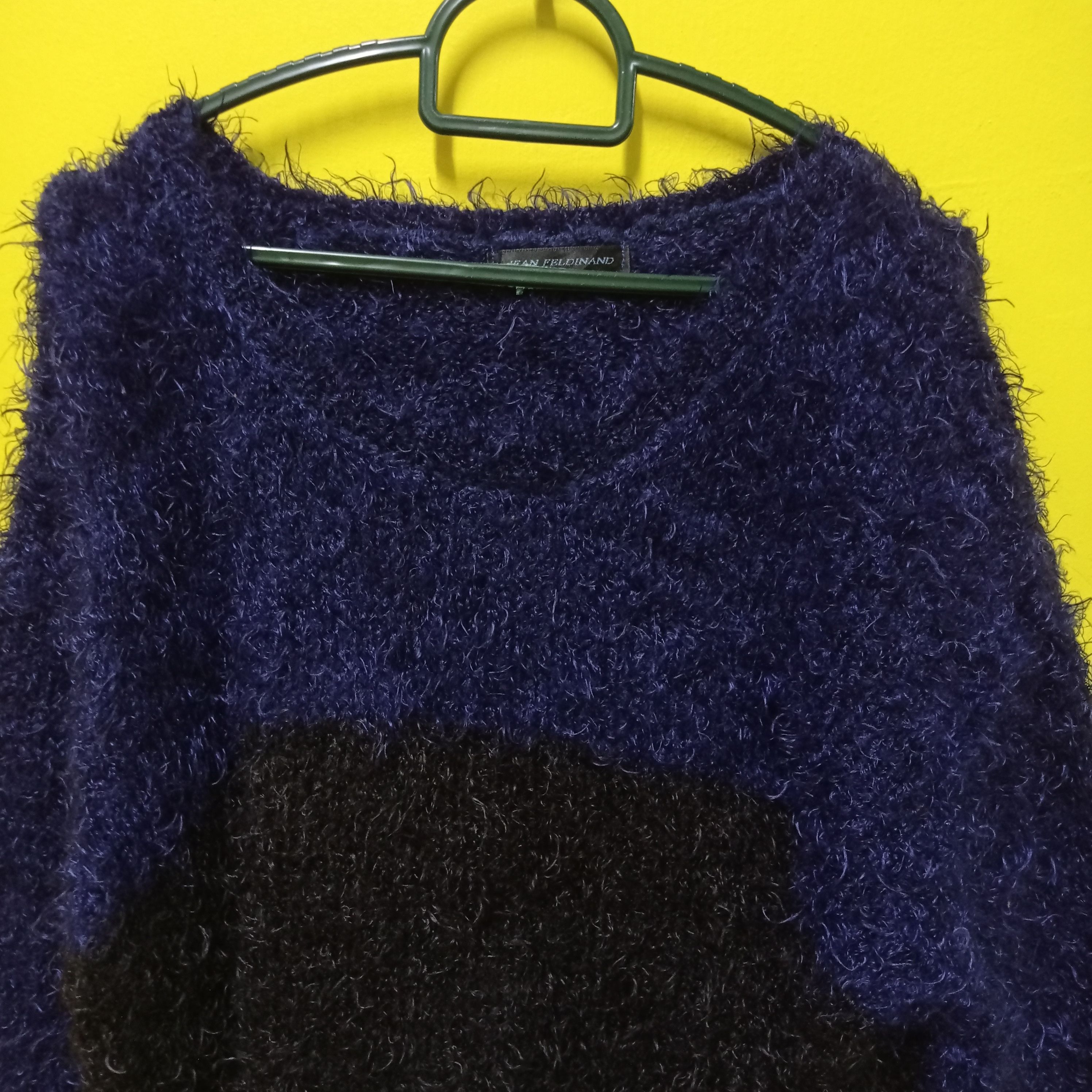 Japanese Brand × Other SHAGGY JEAN FELDINAND TWO TONE MOHAIR SOFT FUR SHAGGY Size US L / EU 52-54 / 3 - 7 Thumbnail