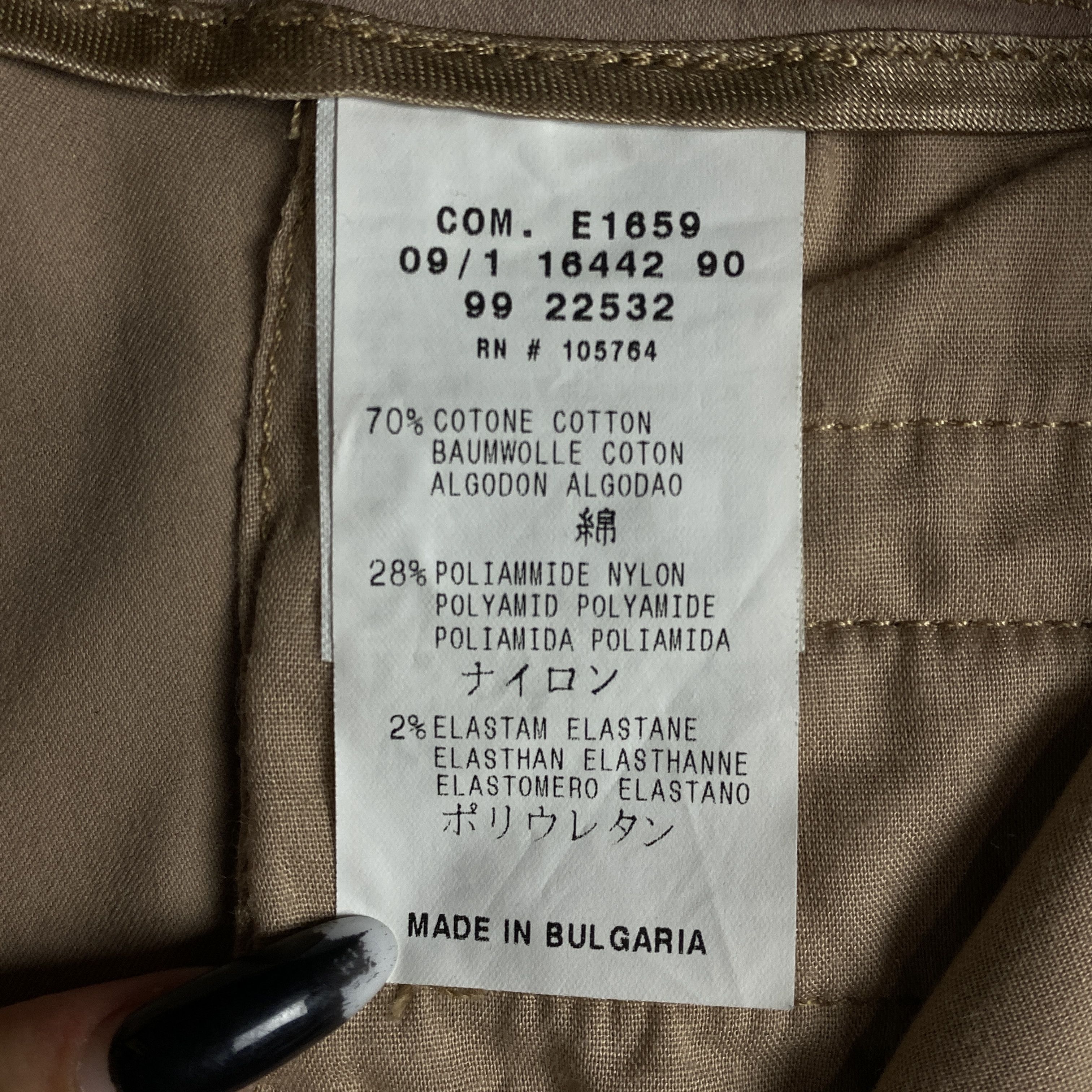 Moncler Womens Pants Moncler Vintage Size 42 Opti Size 28" / US 6 / IT 42 - 6 Thumbnail