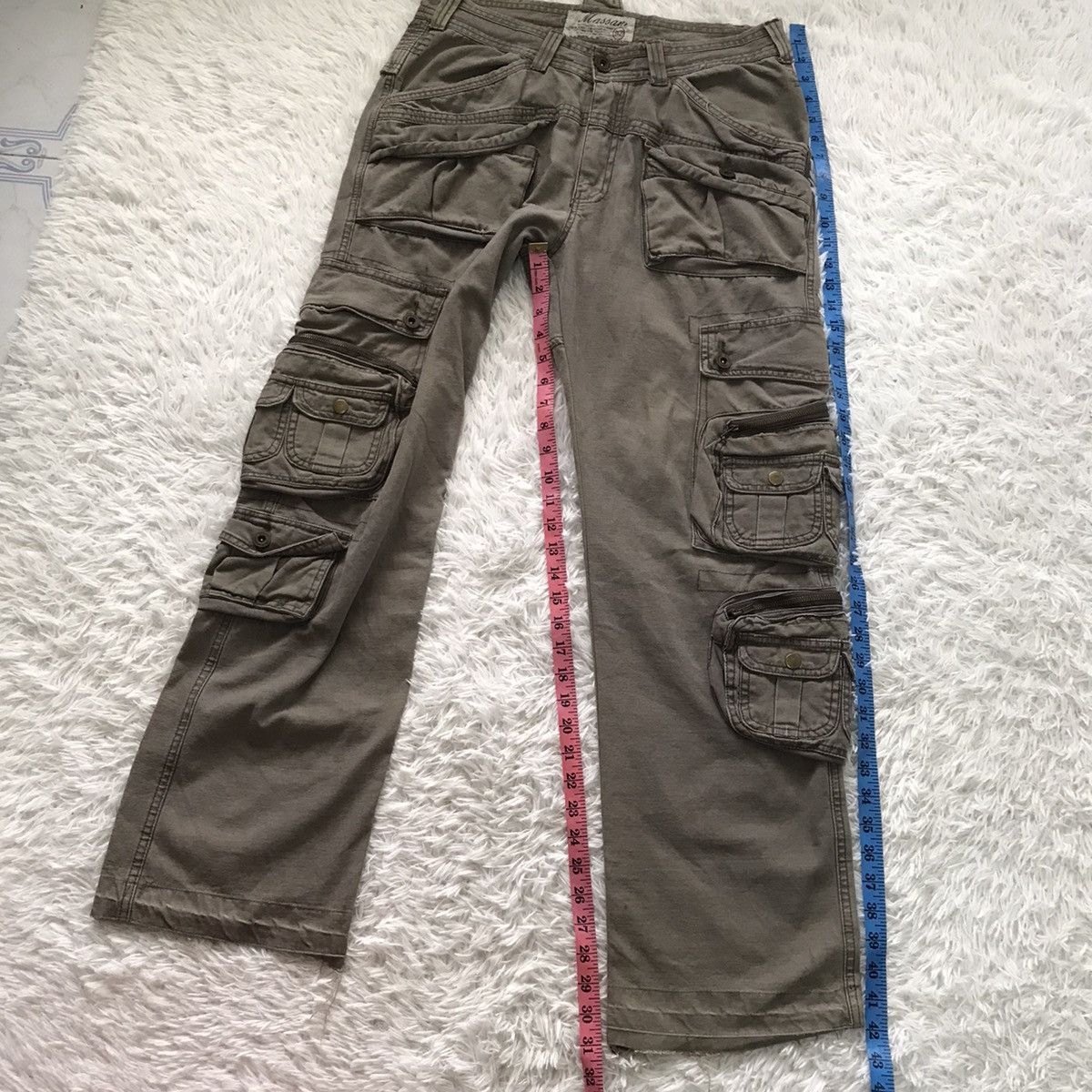 Japanese Brand Designed by Masam multi pockets cargo pant Size US 32 / EU 48 - 18 Thumbnail