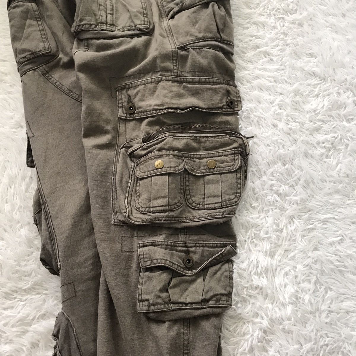 Japanese Brand Designed by Masam multi pockets cargo pant Size US 32 / EU 48 - 12 Thumbnail