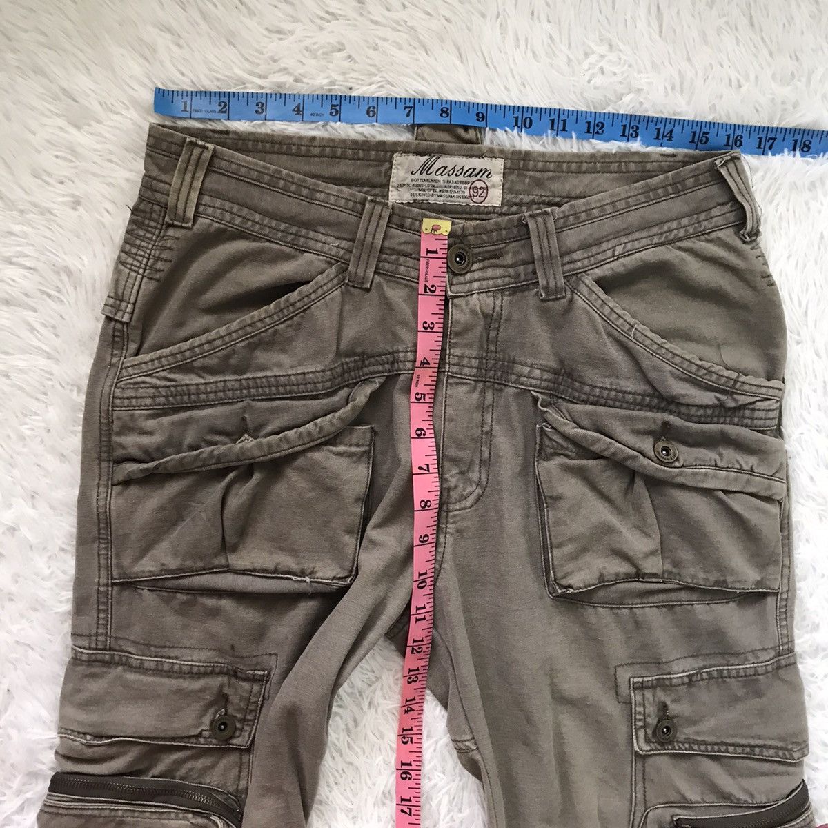 Japanese Brand Designed by Masam multi pockets cargo pant Size US 32 / EU 48 - 17 Thumbnail