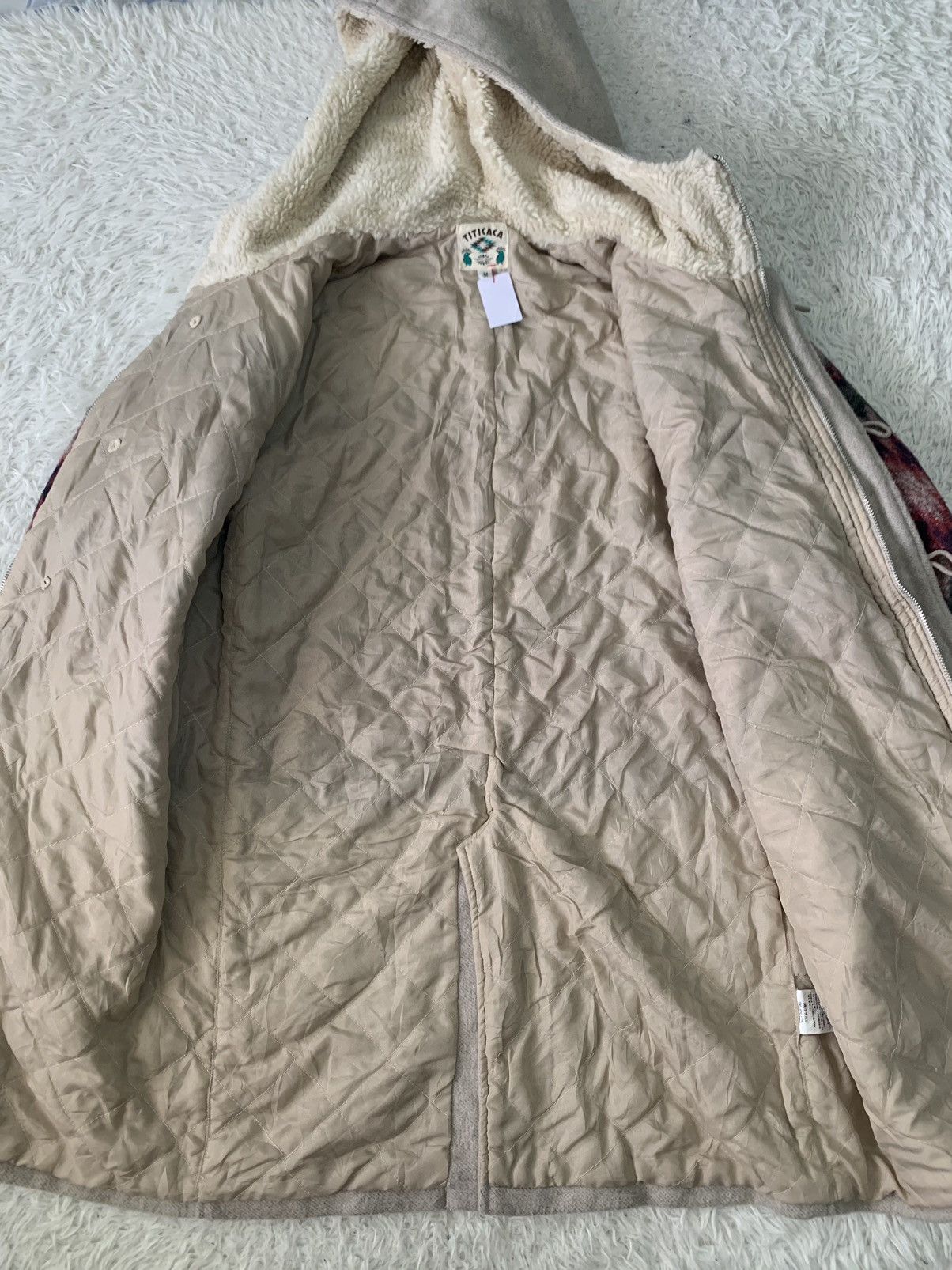 Japanese Brand Nice Art Native Navajo Style by Titicaca Jacket Hooded Size US M / EU 48-50 / 2 - 4 Thumbnail