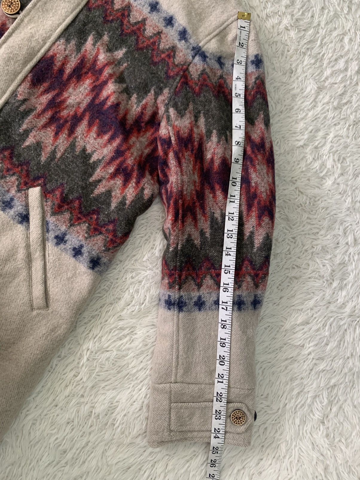 Japanese Brand Nice Art Native Navajo Style by Titicaca Jacket Hooded Size US M / EU 48-50 / 2 - 8 Thumbnail