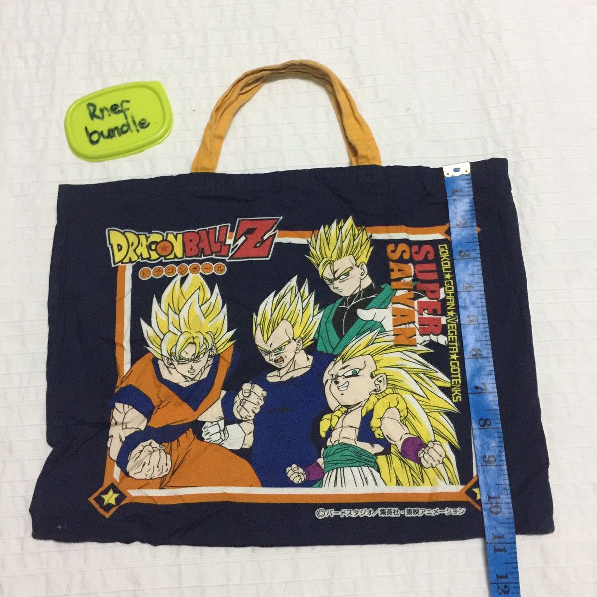 Cartoon Network Vintage rare dragon ball z tote bag Size ONE SIZE - 7 Thumbnail
