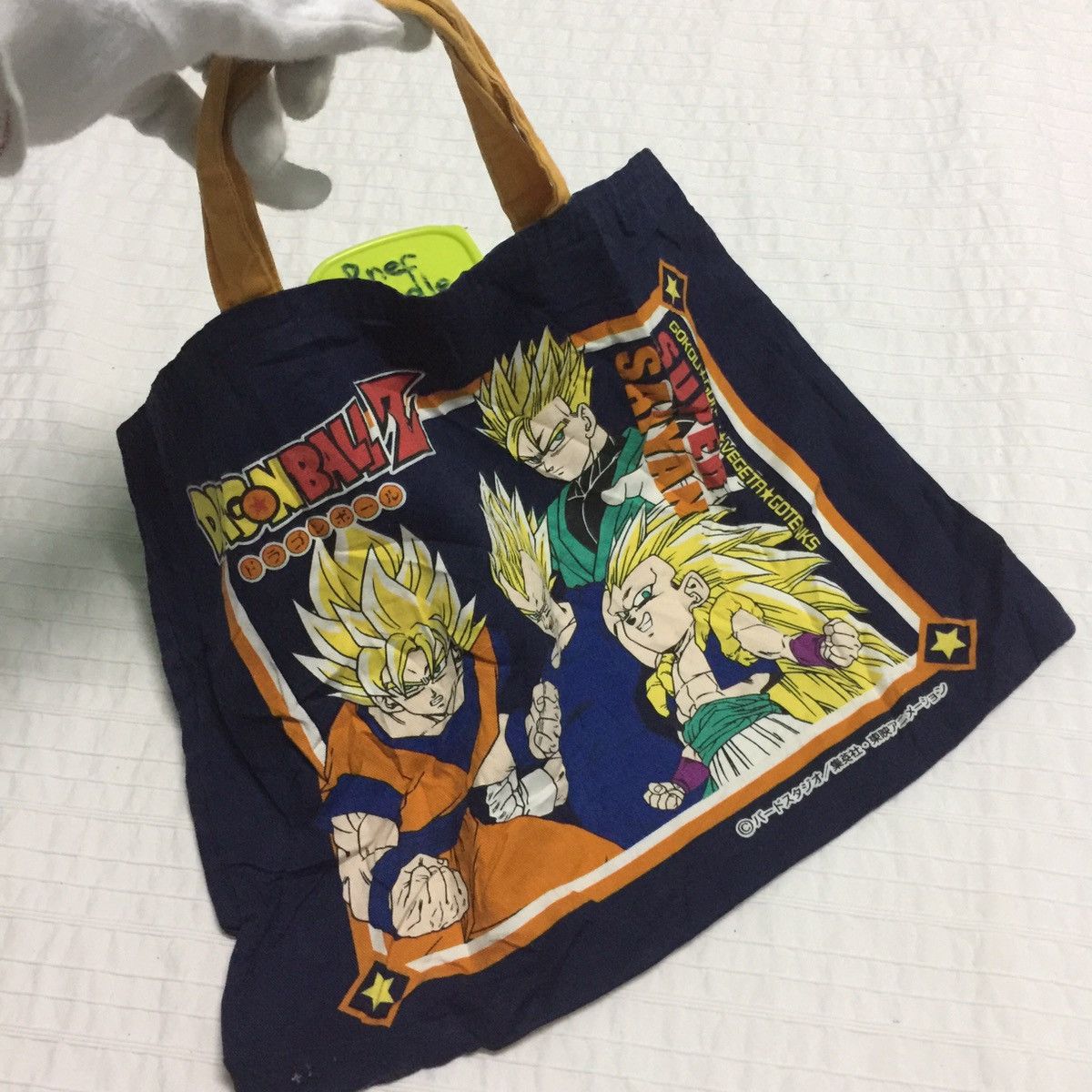 Cartoon Network Vintage rare dragon ball z tote bag Size ONE SIZE - 9 Thumbnail
