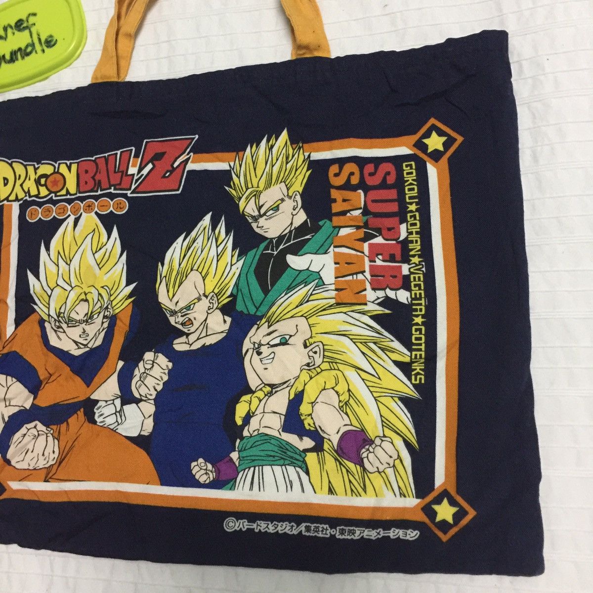Cartoon Network Vintage rare dragon ball z tote bag Size ONE SIZE - 3 Thumbnail