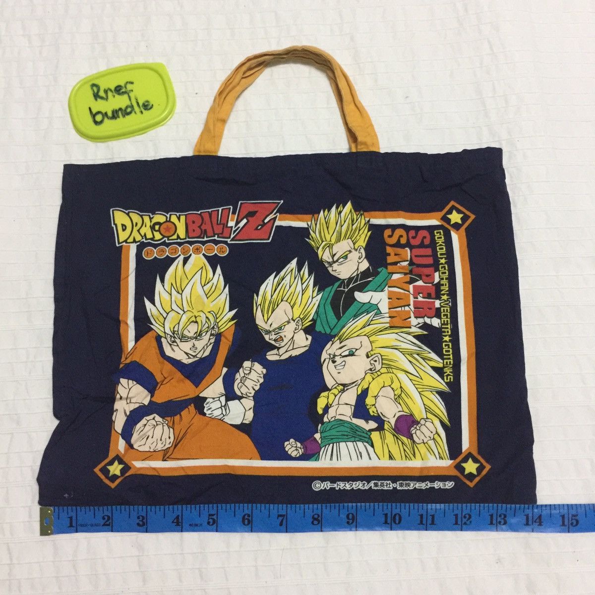 Cartoon Network Vintage rare dragon ball z tote bag Size ONE SIZE - 6 Thumbnail