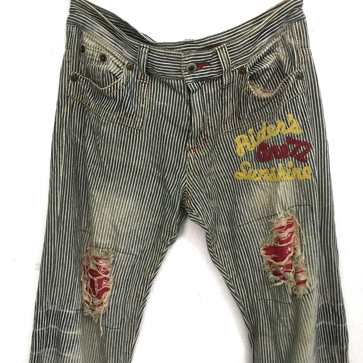 Japanese Brand Genuine playchess quality nice design jeans pant Size US 32 / EU 48 - 1 Thumbnail