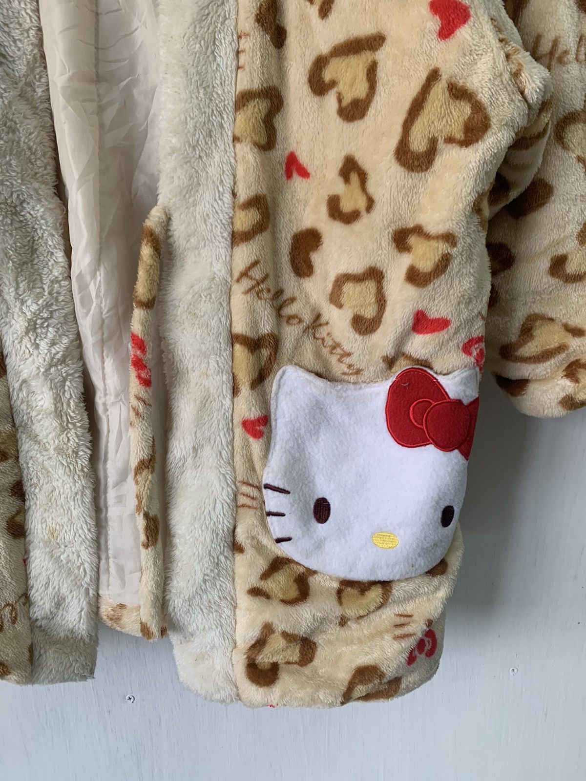 Anime Hello Kitty Kimono Sweater Cardigan Style Size US M / EU 48-50 / 2 - 5 Thumbnail