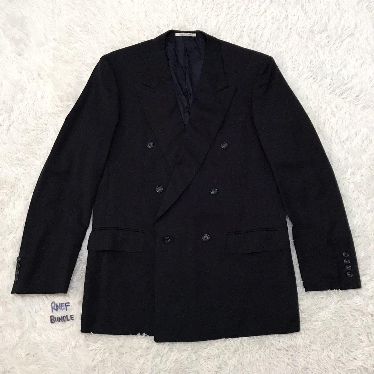 Givenchy Monsieur Givenchy wool blazer jacket Size US M / EU 48-50 / 2 - 1 Thumbnail