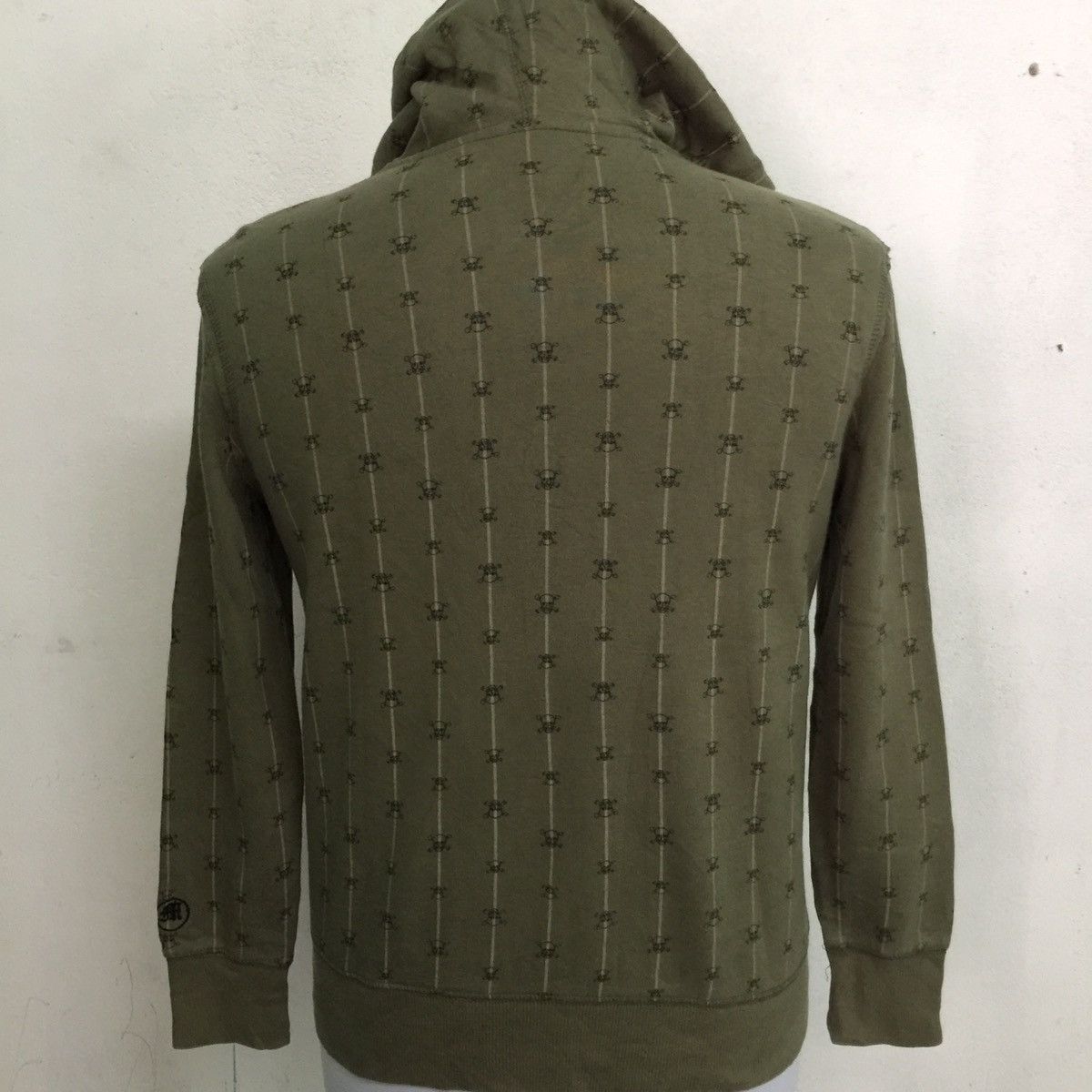 Japanese Brand Mossimo supply co sweatshirt hoodie skull design Size US M / EU 48-50 / 2 - 6 Thumbnail