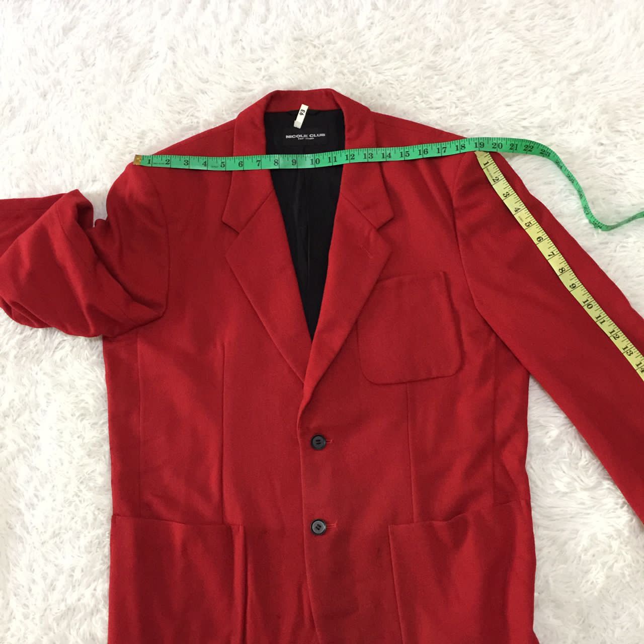 Japanese Brand Nicole club for men jacket Size US L / EU 52-54 / 3 - 3 Thumbnail