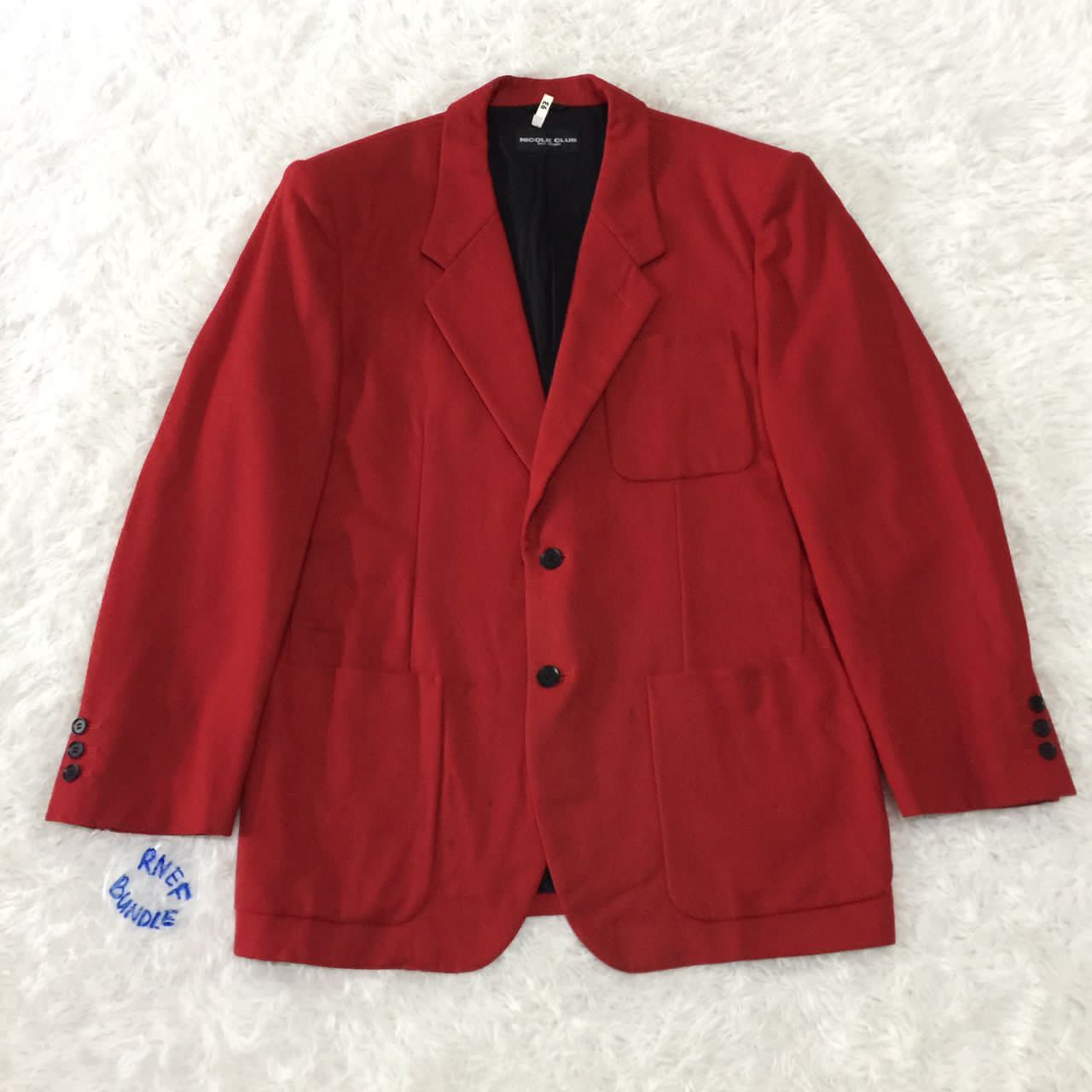 Japanese Brand Nicole club for men jacket Size US L / EU 52-54 / 3 - 1 Thumbnail