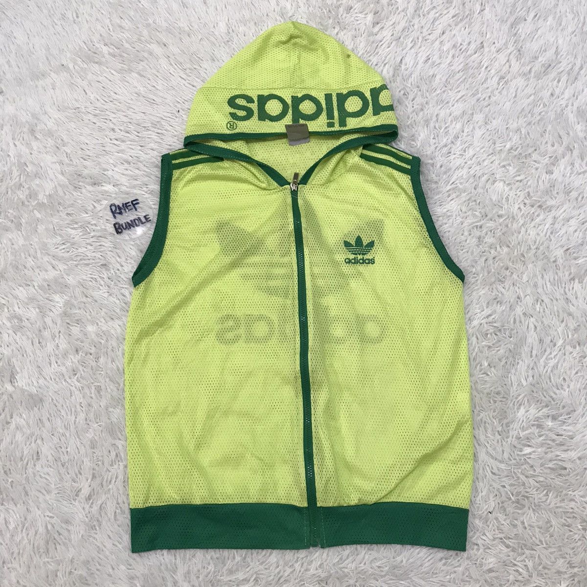 Adidas Adidas mesh zip hoodie Size US M / EU 48-50 / 2 - 2 Thumbnail