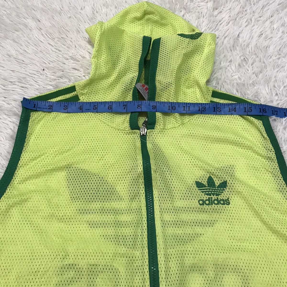 Adidas Adidas mesh zip hoodie Size US M / EU 48-50 / 2 - 7 Thumbnail