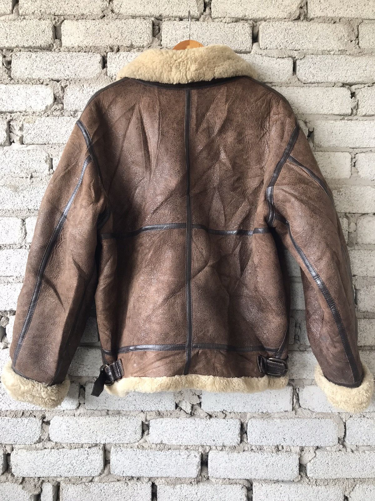 Vintage Vintage Sherpa Shearling Jacket Size US M / EU 48-50 / 2 - 2 Thumbnail
