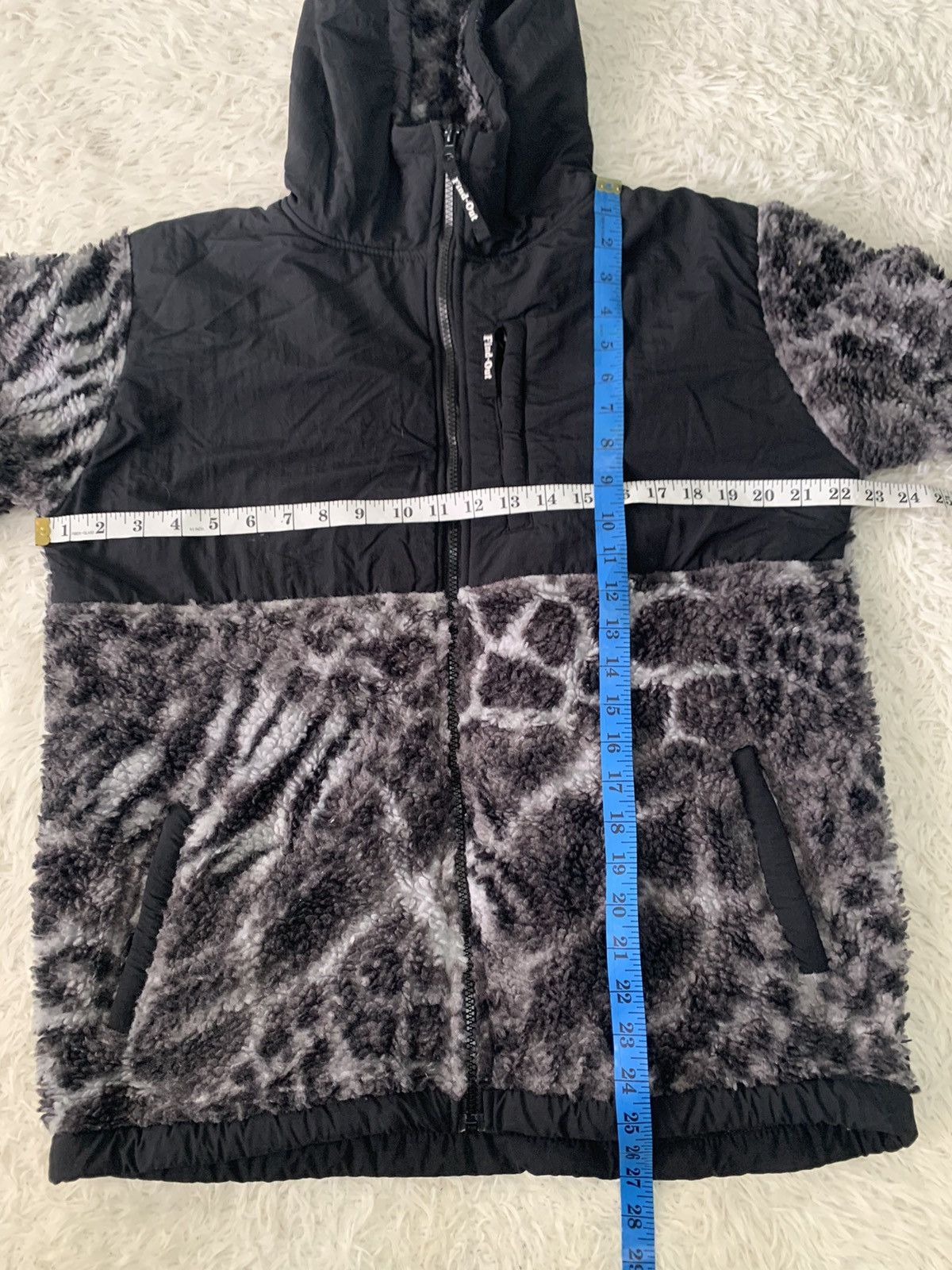 Art Comes First × Japanese Brand Cozy Print Two Tone Fleece Jacket Hooded by Find Out Size US M / EU 48-50 / 2 - 10 Thumbnail