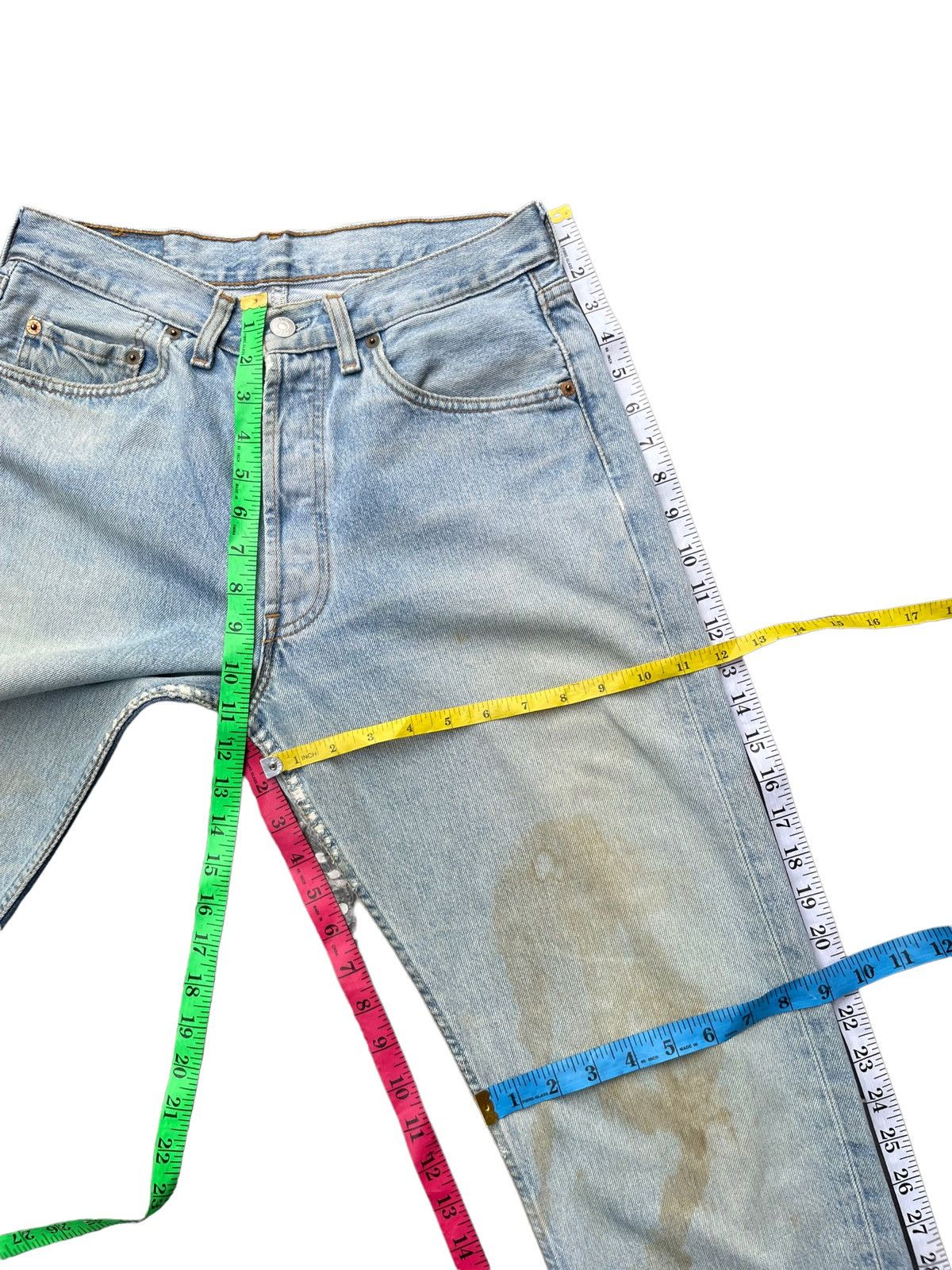 Levi's Vintage 1998 Levis 501 e UK Size US 31 - 25 Thumbnail