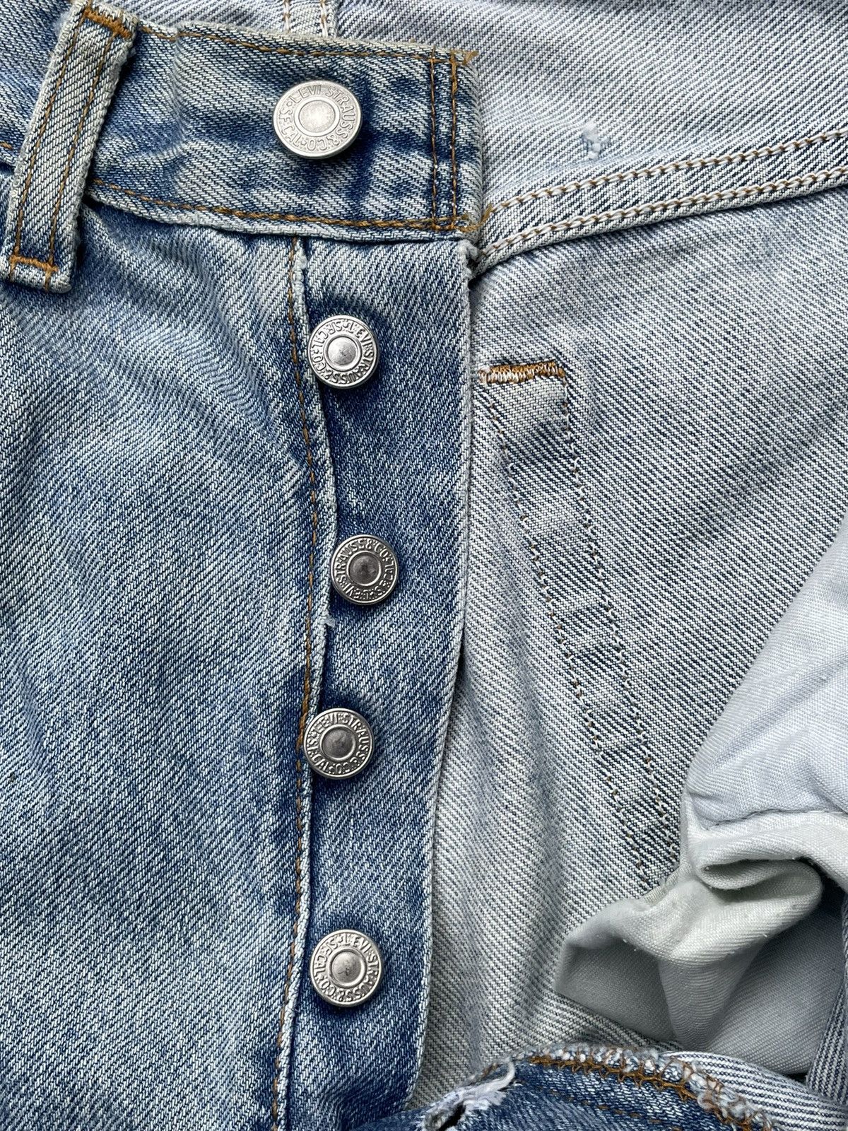 Levi's Vintage 1998 Levis 501 e UK Size US 31 - 21 Thumbnail