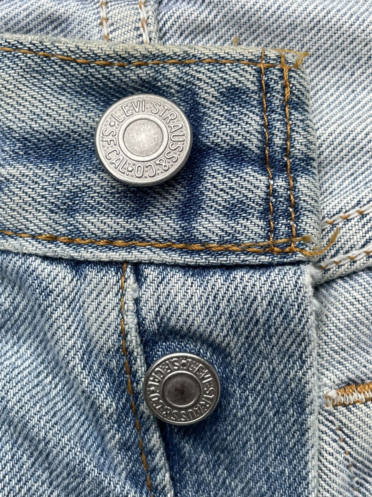 Levi's Vintage 1998 Levis 501 e UK Size US 31 - 20 Thumbnail
