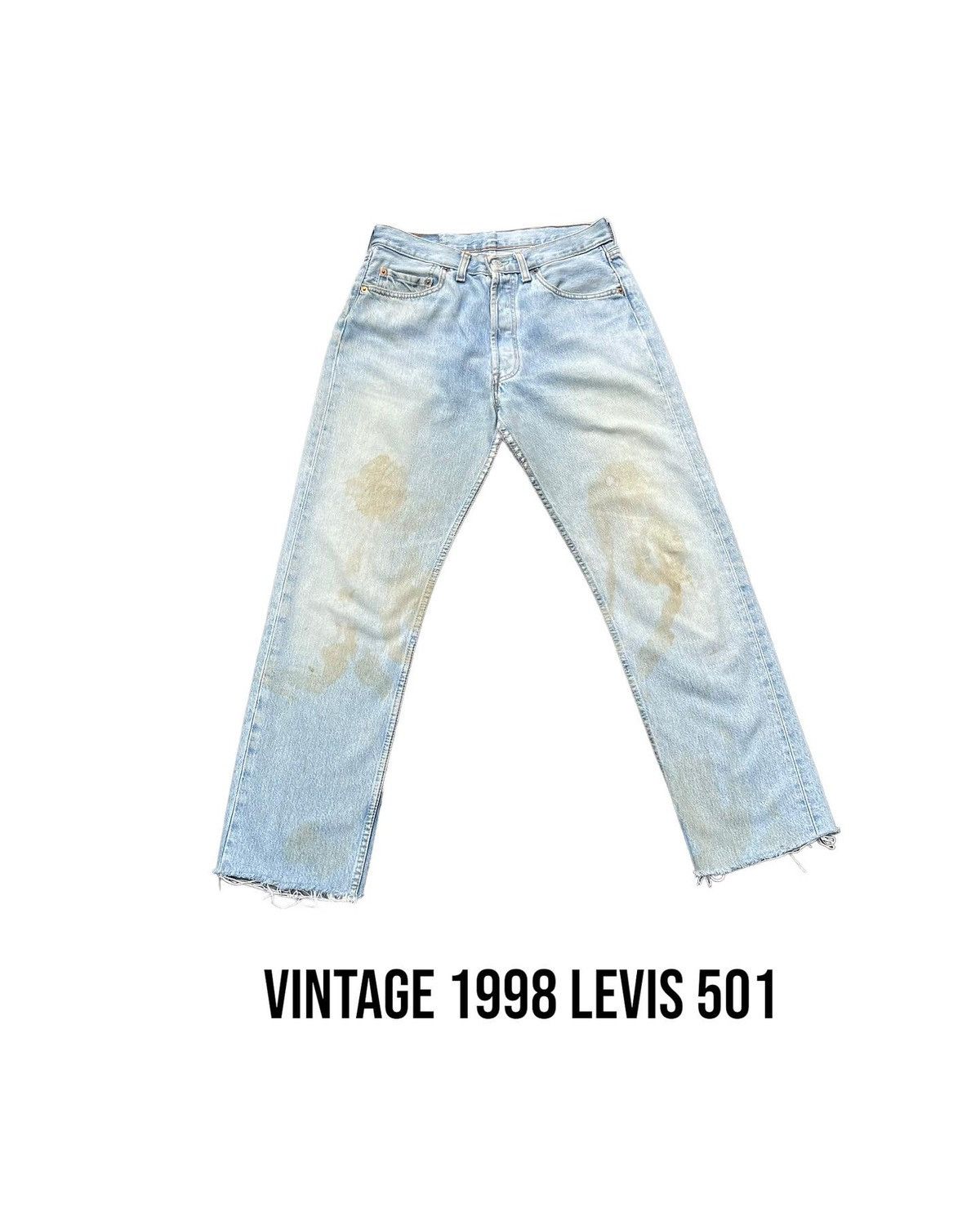 Levi's Vintage 1998 Levis 501 e UK Size US 31 - 1 Thumbnail