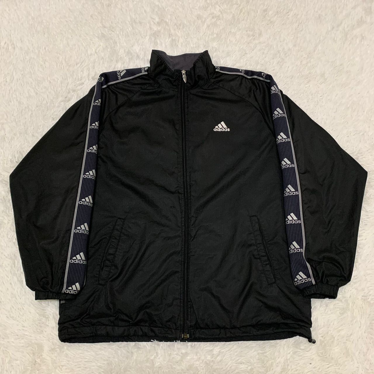 Adidas Vintage Adidas side tape jacket Size US L / EU 52-54 / 3 - 12 Thumbnail