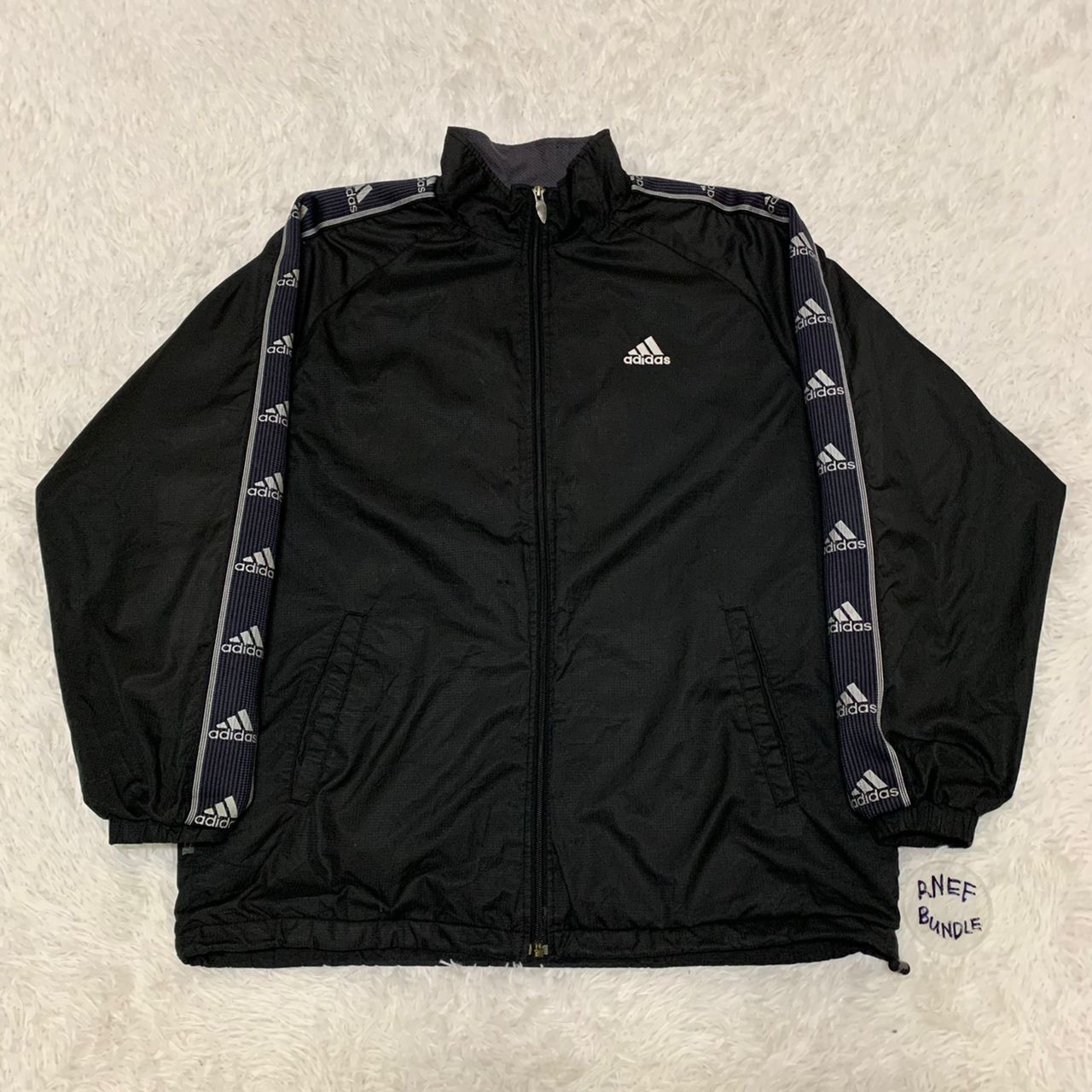 Adidas side tape jacket online