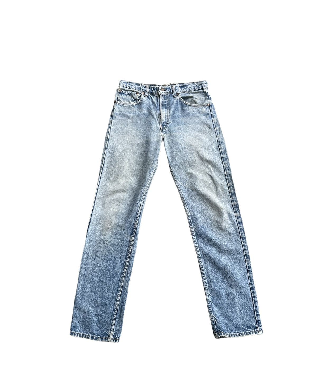 image of 505 E 1991 Usa Aging Faded Distressed Denim in Blue, Men's (Size 32)