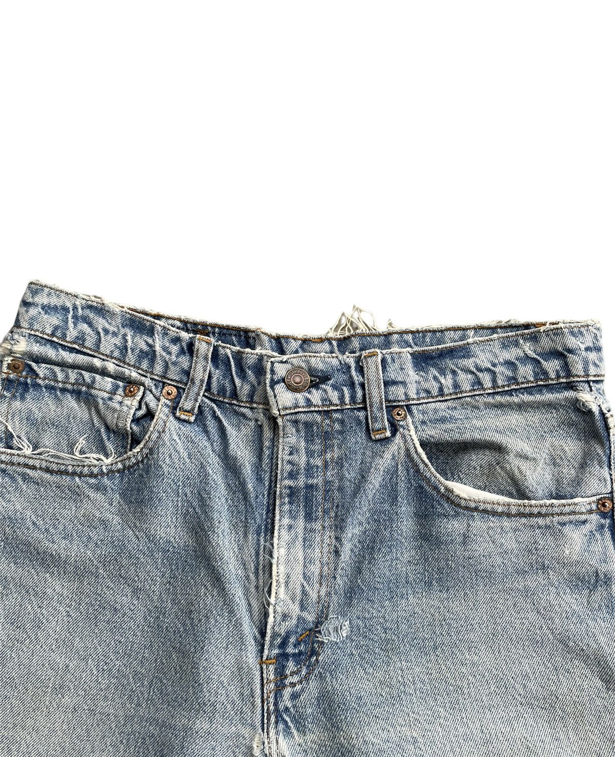Levi's Levis 505 e 1991 Usa Aging Faded Distressed Denim Size US 32 / EU 48 - 8 Thumbnail