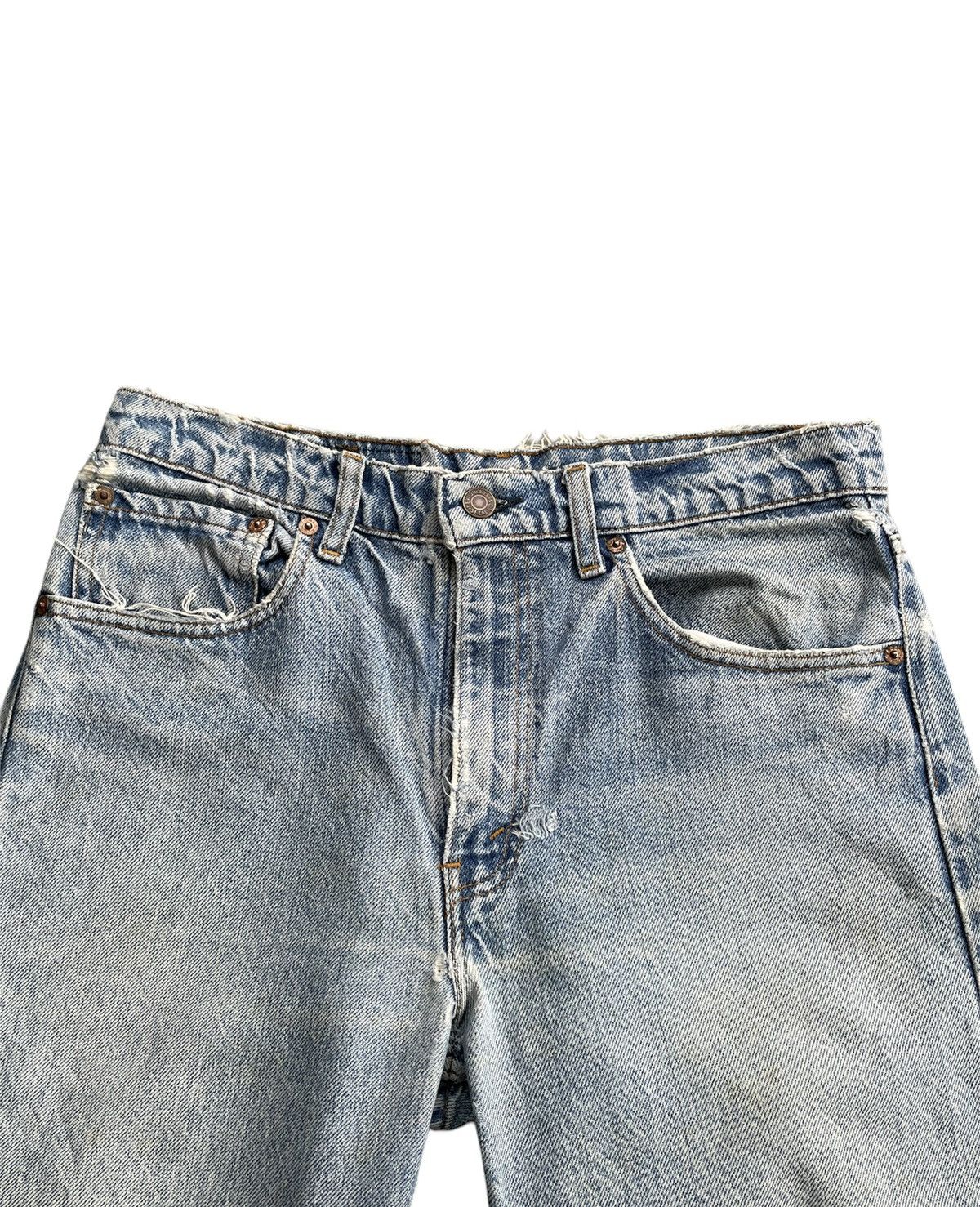 Levi's Levis 505 e 1991 Usa Aging Faded Distressed Denim Size US 32 / EU 48 - 7 Thumbnail