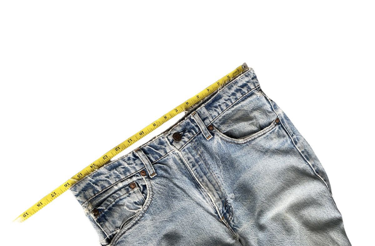 Levi's Levis 505 e 1991 Usa Aging Faded Distressed Denim Size US 32 / EU 48 - 2 Thumbnail